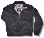 View Item Lambretta Ltd Edition Trojan 60's Skinhead Gingham Lined Harrington Black
